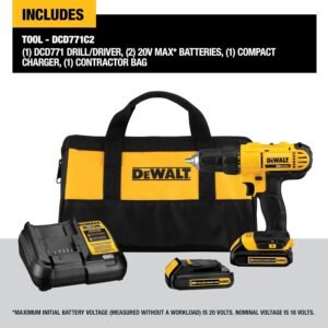 DeWALT 20V MAX Drill Driver Set